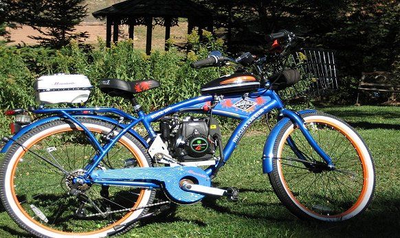 Motorized Bicycle With SBP 7 Gear Shifter 4 Stroke <i>(Margaritaville)</i>